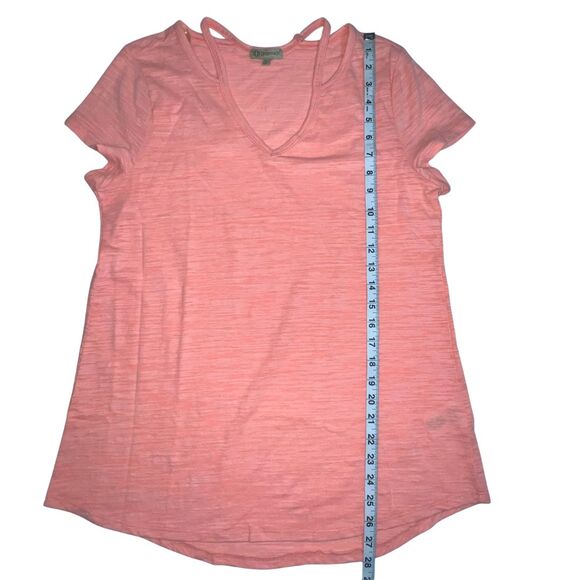 Democracy Shirt Womens XL Athletic Athleisure Workout Top Performance Loungewear - Picture 6 of 7